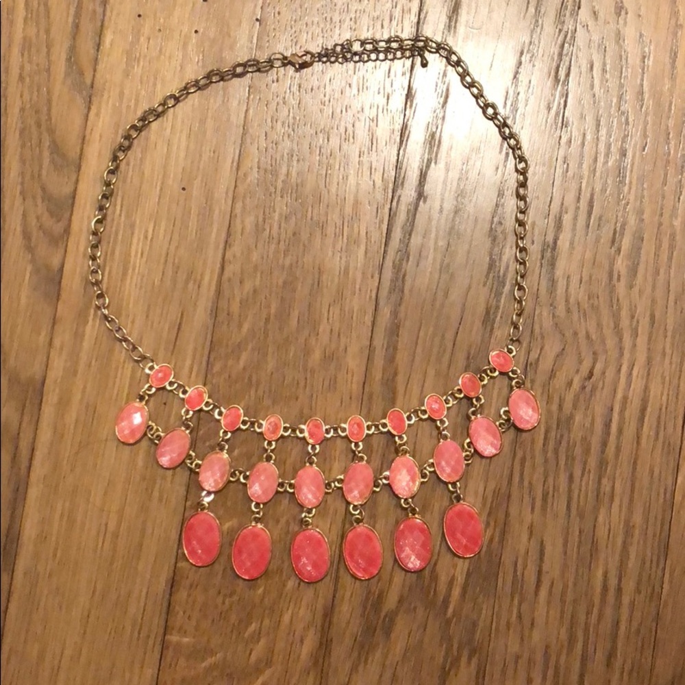 Pink Statement Necklace